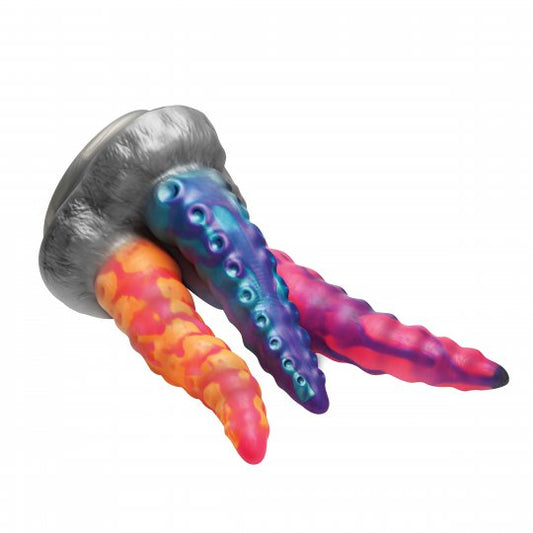 Tenta-Trio Silicone Dildo - CVN