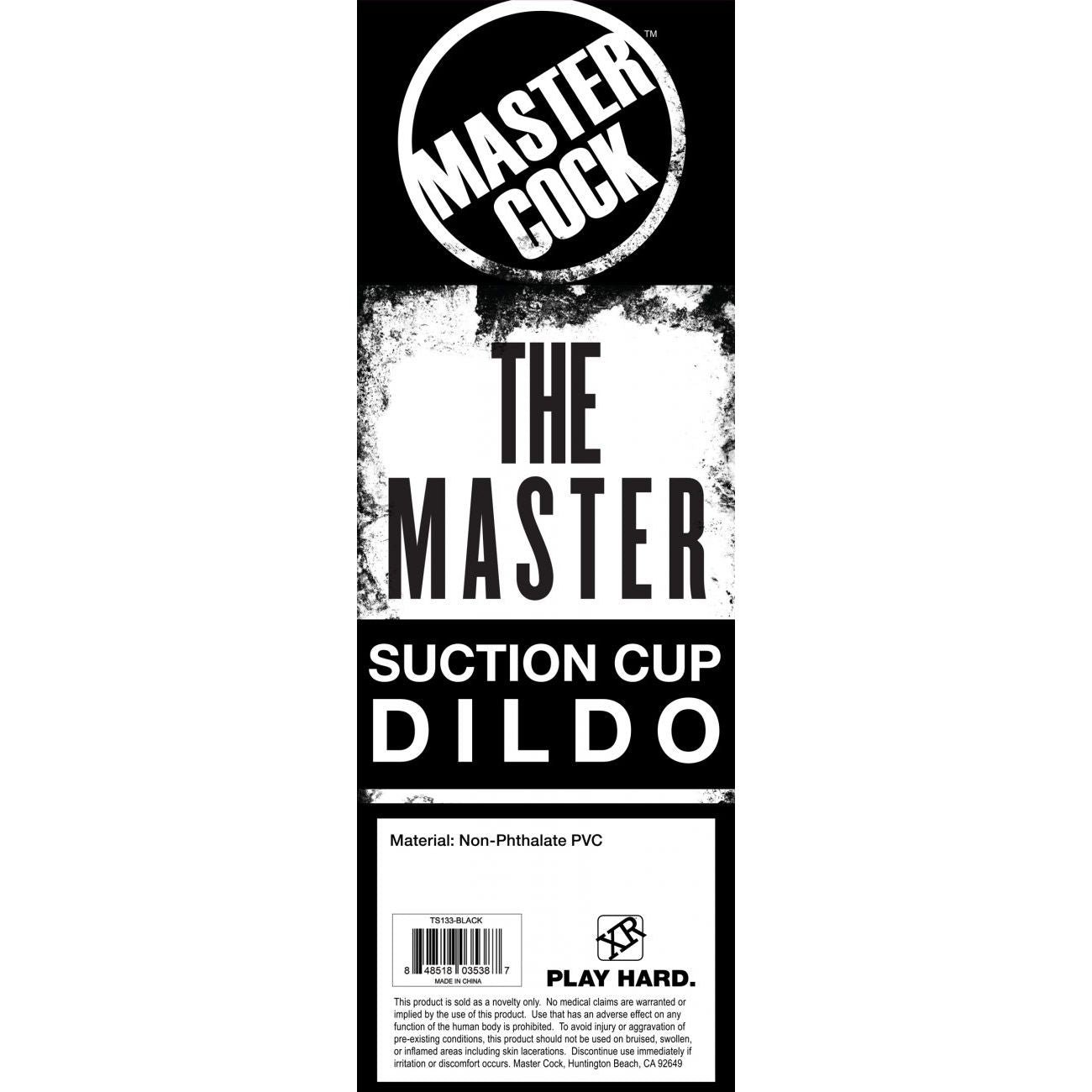The Master Suction Cup Dildo - CVN