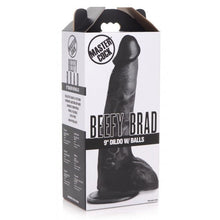 Load image into Gallery viewer, Beefy Brad 9 inch Dildo with Balls - CVN