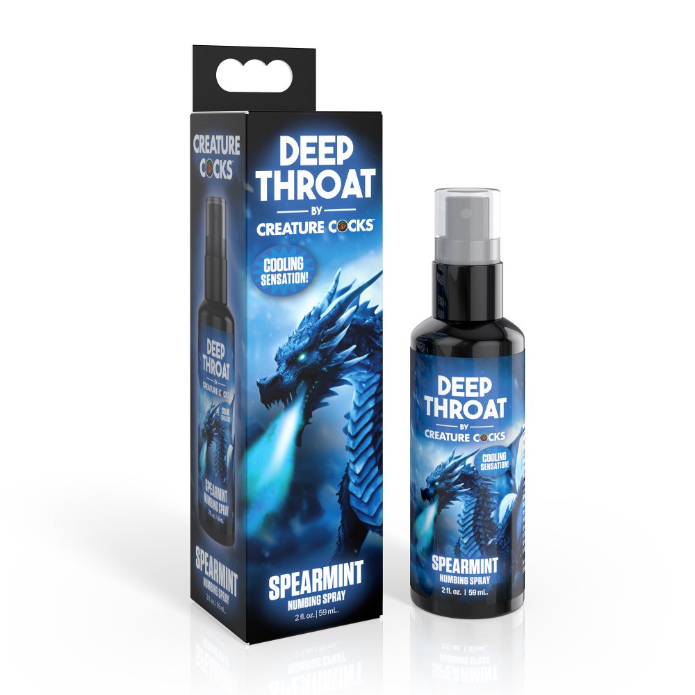 Deep Throat Spearmint Numbing Spray - CVN