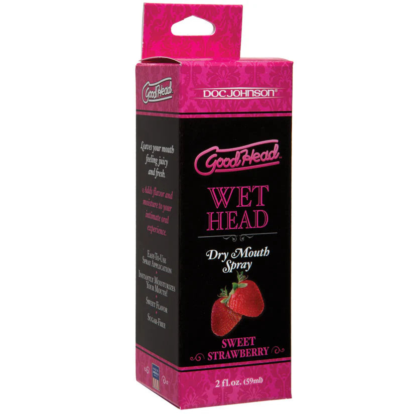 GoodHead Wet Head Dry Mouth Spray-Strawberry - CVN