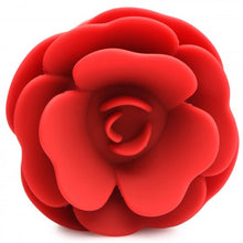 Load image into Gallery viewer, 28X Silicone Vibrating Rose Anal Plug with Remote - CVN