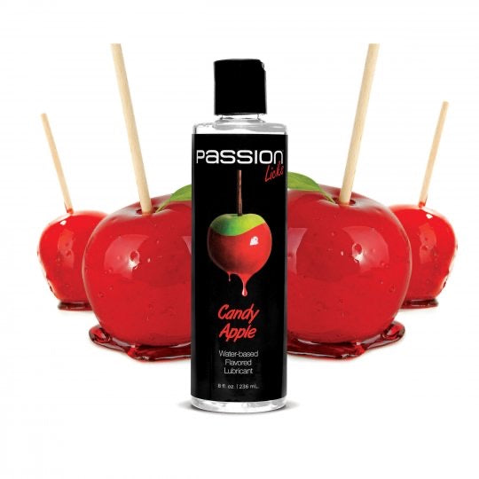Passion Licks Candy Apple water based Flavored Lubricant-8oz - CVN