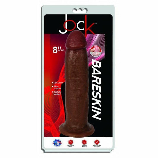 Jock Dark Bareskin Dildo-9inch - CVN