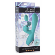 Load image into Gallery viewer, 10X Silicone Suction Rabbit Vibrator - CVN
