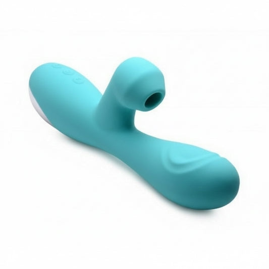 10X Silicone Suction Rabbit Vibrator - CVN