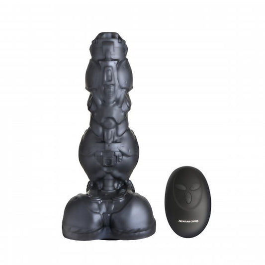 Cyborg Cock Thrusting and Vibrating Silicone Dildo - CVN