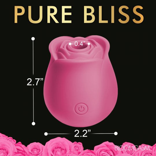 The Perfect Rose Clitoral Stimulator - Pink - CVN