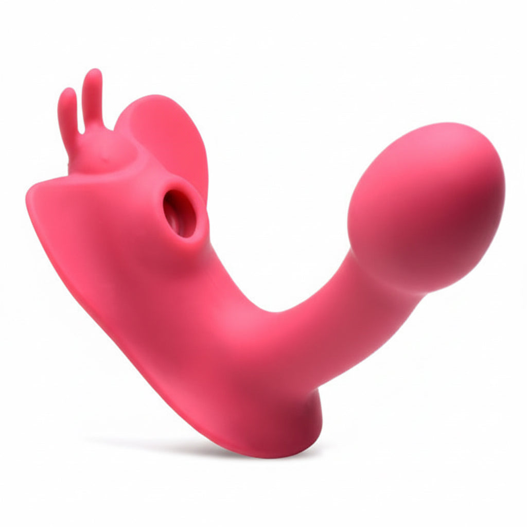 Butterfly Tease 10X Clitoral Suction Silicone Stimulator - CVN