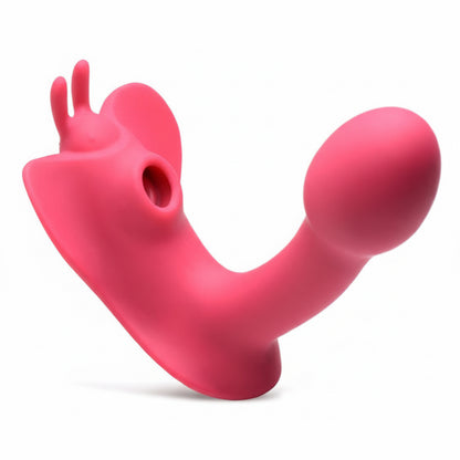 Butterfly Tease 10X Clitoral Suction Silicone Stimulator - CVN