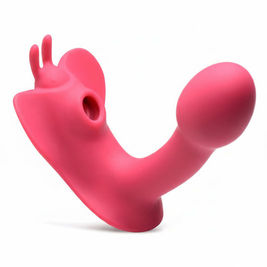 Butterfly Tease 10X Clitoral Suction Silicone Stimulator - CVN