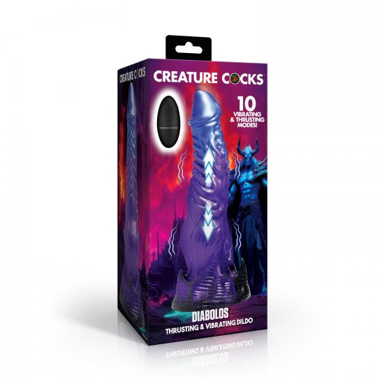 Diabolos Thrusting & Vibrating Dildo - CVN