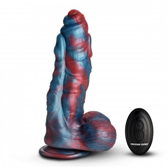 Hydra X Vibrating Silicone Dildo - CVN