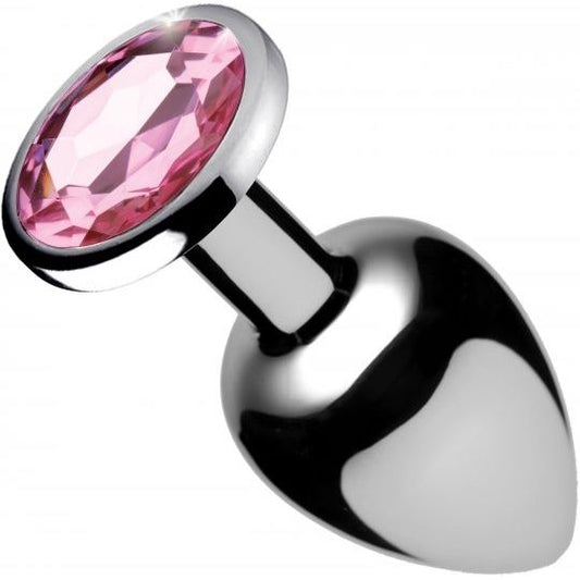 Pink Gem Anal Plug - Medium - CVN