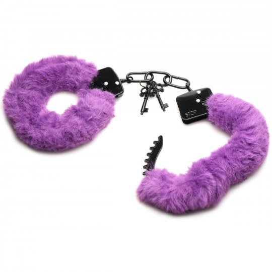Cuffed In Fur Furry Handcuffs - CVN