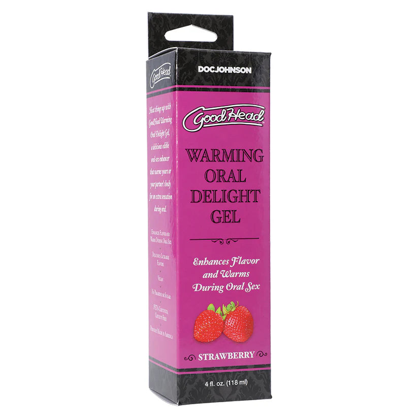 GoodHead Warming Head Oral Delight Gel-Strawberry - CVN
