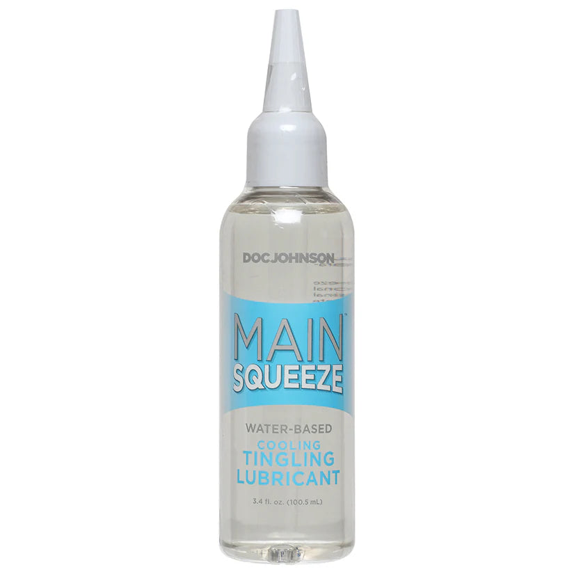 Main Squeeze Cooling/Tingling Water-Based Lubricant - CVN