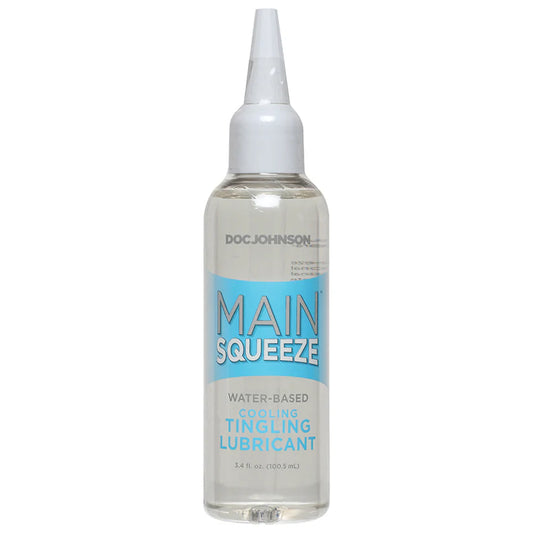 Main Squeeze Cooling/Tingling Water-Based Lubricant - CVN