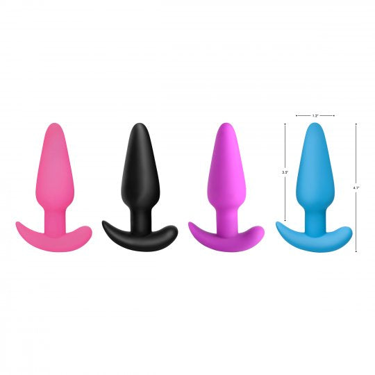 Remote Control 21X Vibrating Silicone Butt Plug - CVN