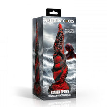 Load image into Gallery viewer, Kraken Spawn Tentacle Silicone Dildo - CVN
