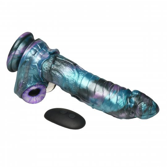 Astro-Thrust Thrusting and Vibrating Silicone Dildo - CVN