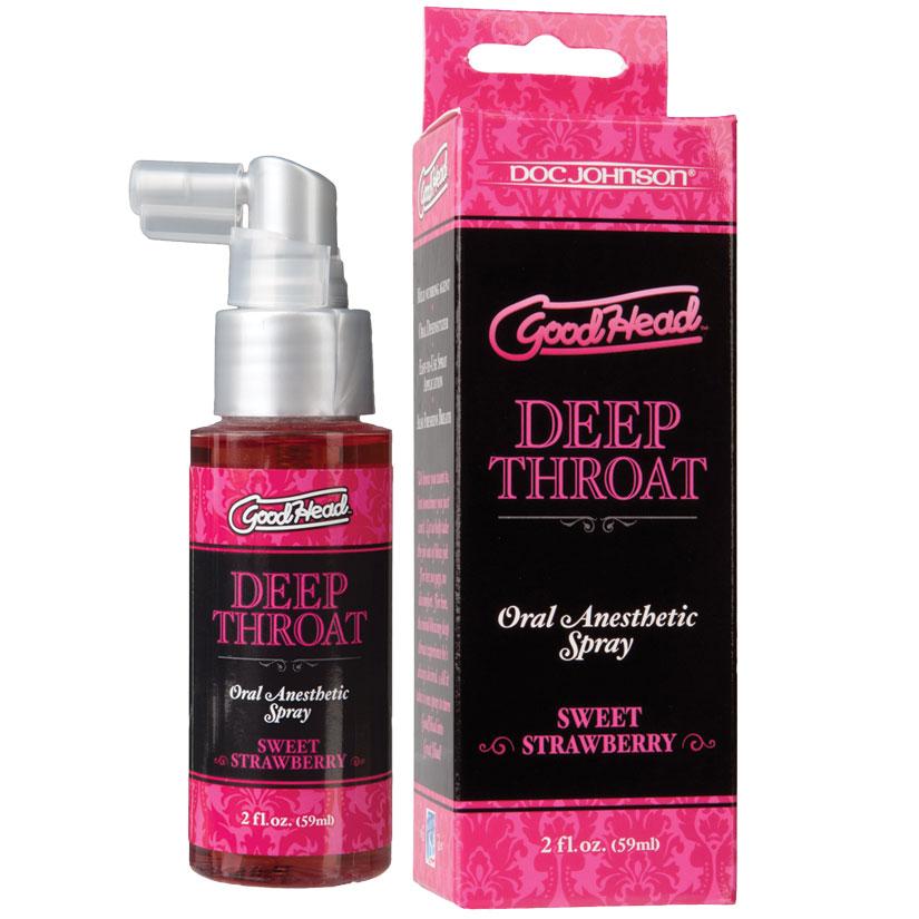 Good Head Deep Throat Spray - Sweet Strawberry - CVN