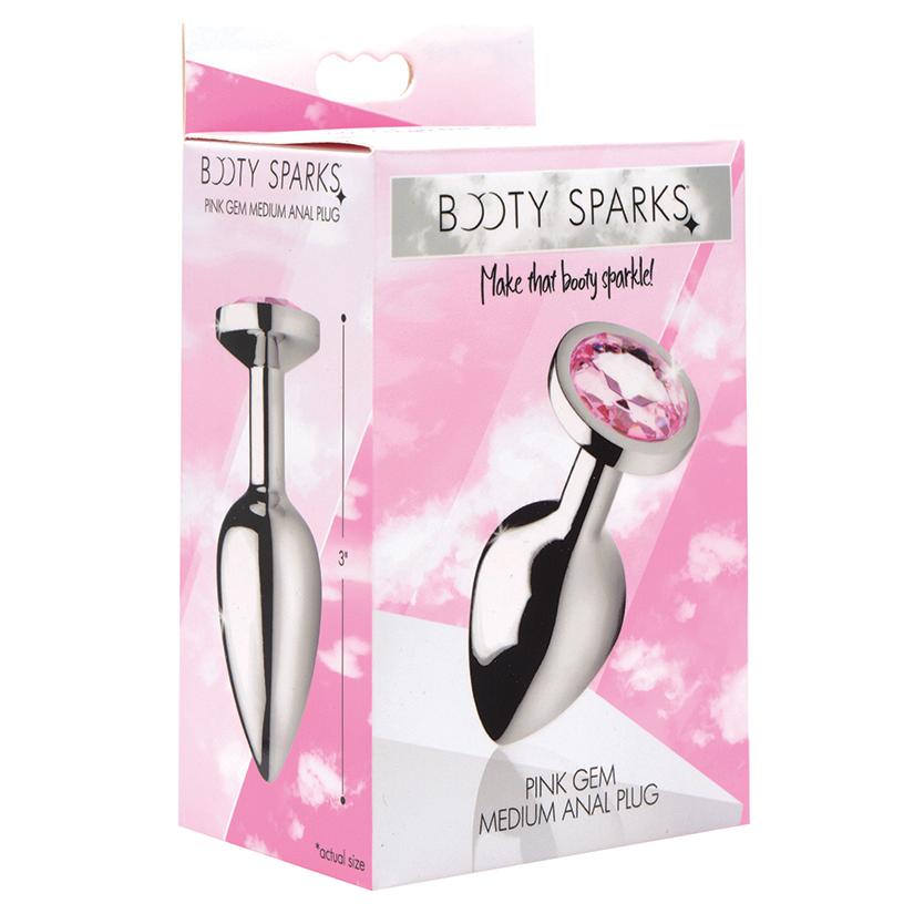 Pink Gem Anal Plug - Medium - CVN