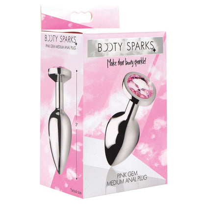 Pink Gem Anal Plug - Medium - CVN