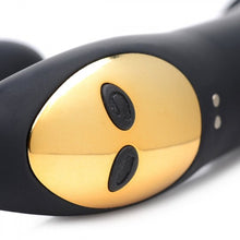 Load image into Gallery viewer, 10X Pleasure Pose Come Hither Silicone Vibrator with Poseable Clit Stimulator - CVN
