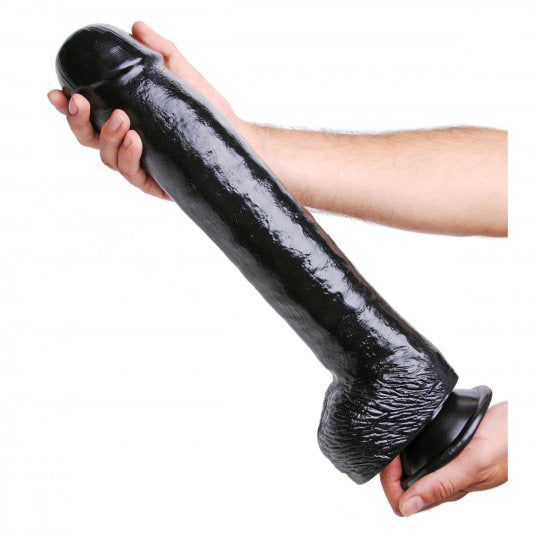 The Black Destroyer Huge 17” Dildo - CVN