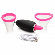 Load image into Gallery viewer, Lickgasm Mini 10X Silicone Licking and Sucking Stimulator - CVN

