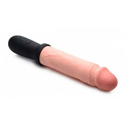 8X Auto Pounder Vibrating and Thrusting Dildo with Handle - CVN