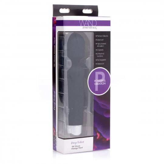Deep Velvet 18x Silicone Massage Wand - CVN
