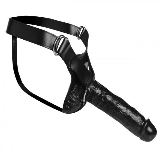 Infiltrator Hollow Strap-On with 10 Inch Dildo - CVN