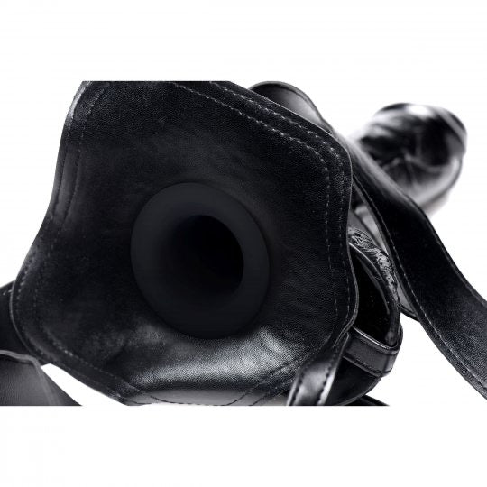 Infiltrator Hollow Strap-On with 10 Inch Dildo - CVN
