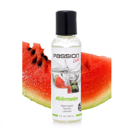 Passion Licks Watermelon Flavored Lubricant 2 oz - CVN