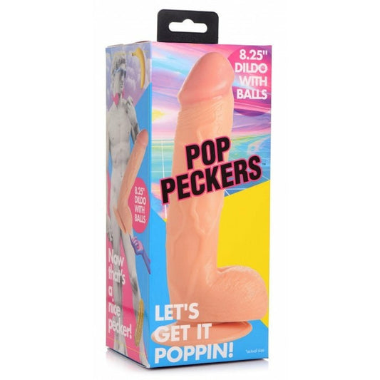 8.25 Inch Dildo with Balls - CVN