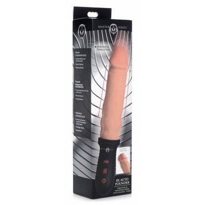 8X Auto Pounder Vibrating and Thrusting Dildo with Handle - CVN