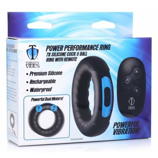 Remote Control 7X Silicone Cock Ring - CVN