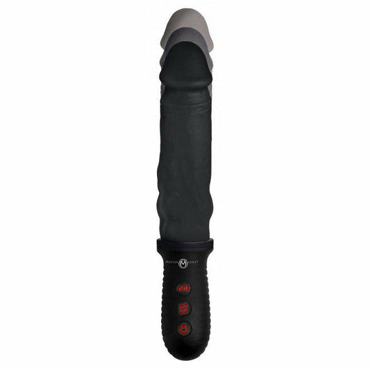 8X Auto Pounder Vibrating and Thrusting Dildo with Handle - CVN