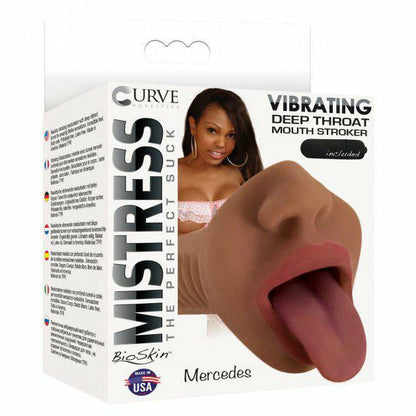 Mistress Mercedes Vibrating Mouth Stroker - CVN
