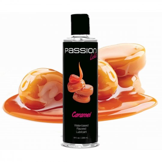 Passion Licks Caramel Water Based Flavored Lubricant - CVN
